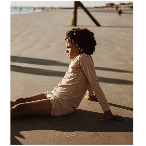 The Simple Folk | The SPF 50+ Swim Top Dune | 6/9 M - Picture 10 of 16